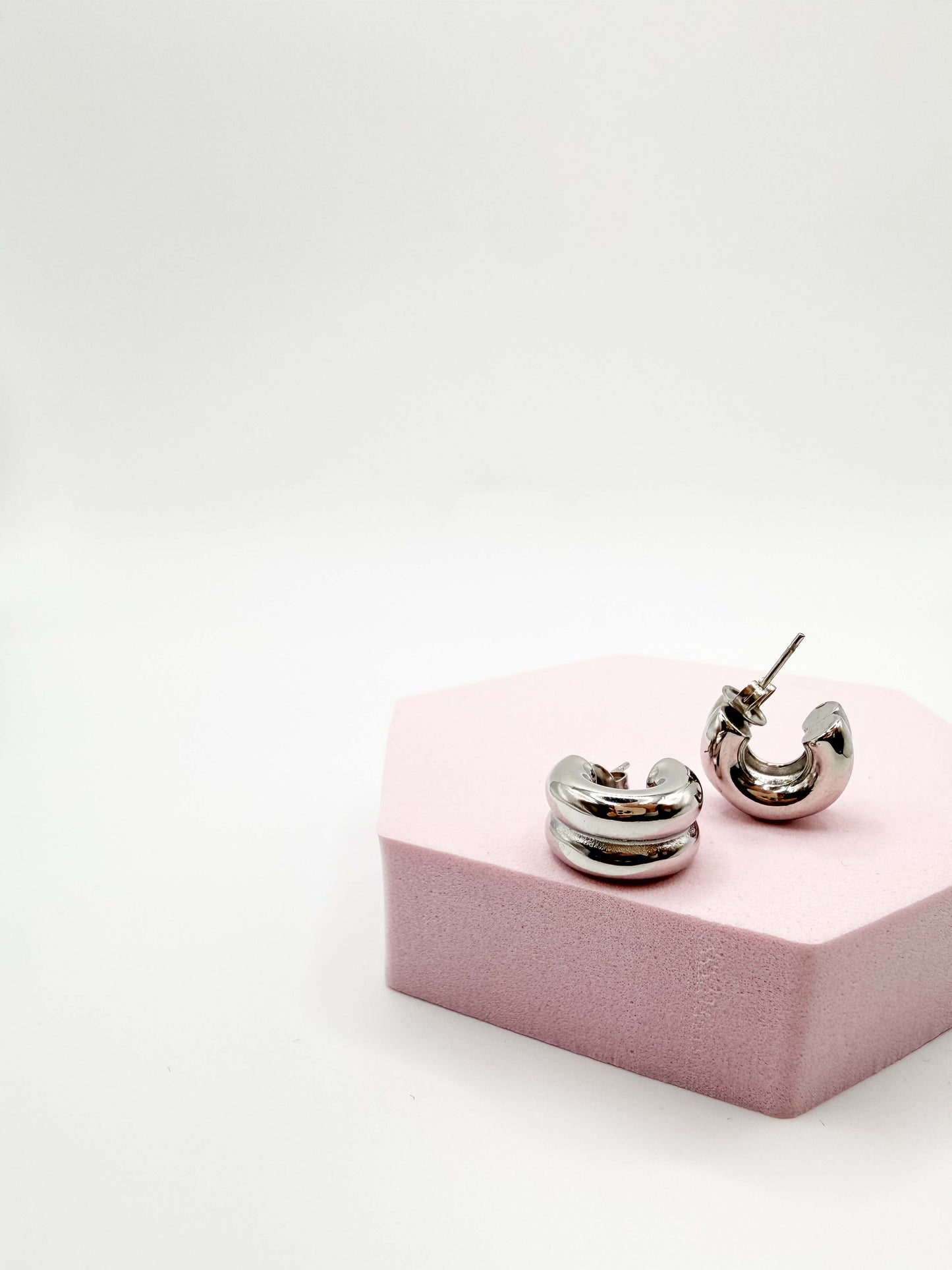 Orecchini Double Bold