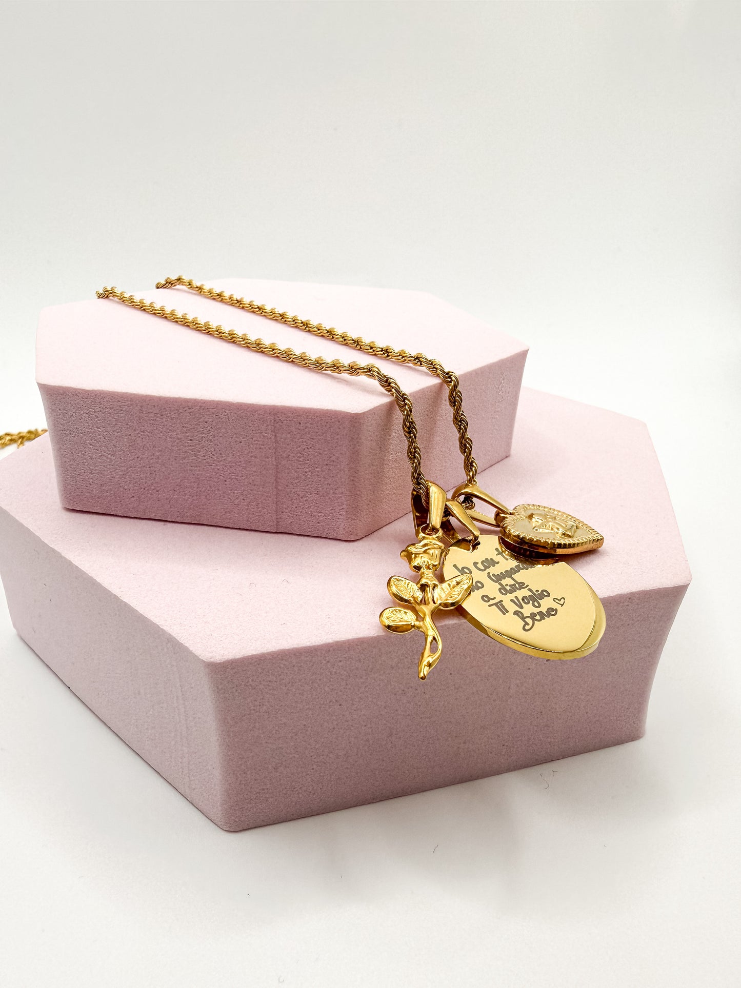 Collana Intreccio small Shine