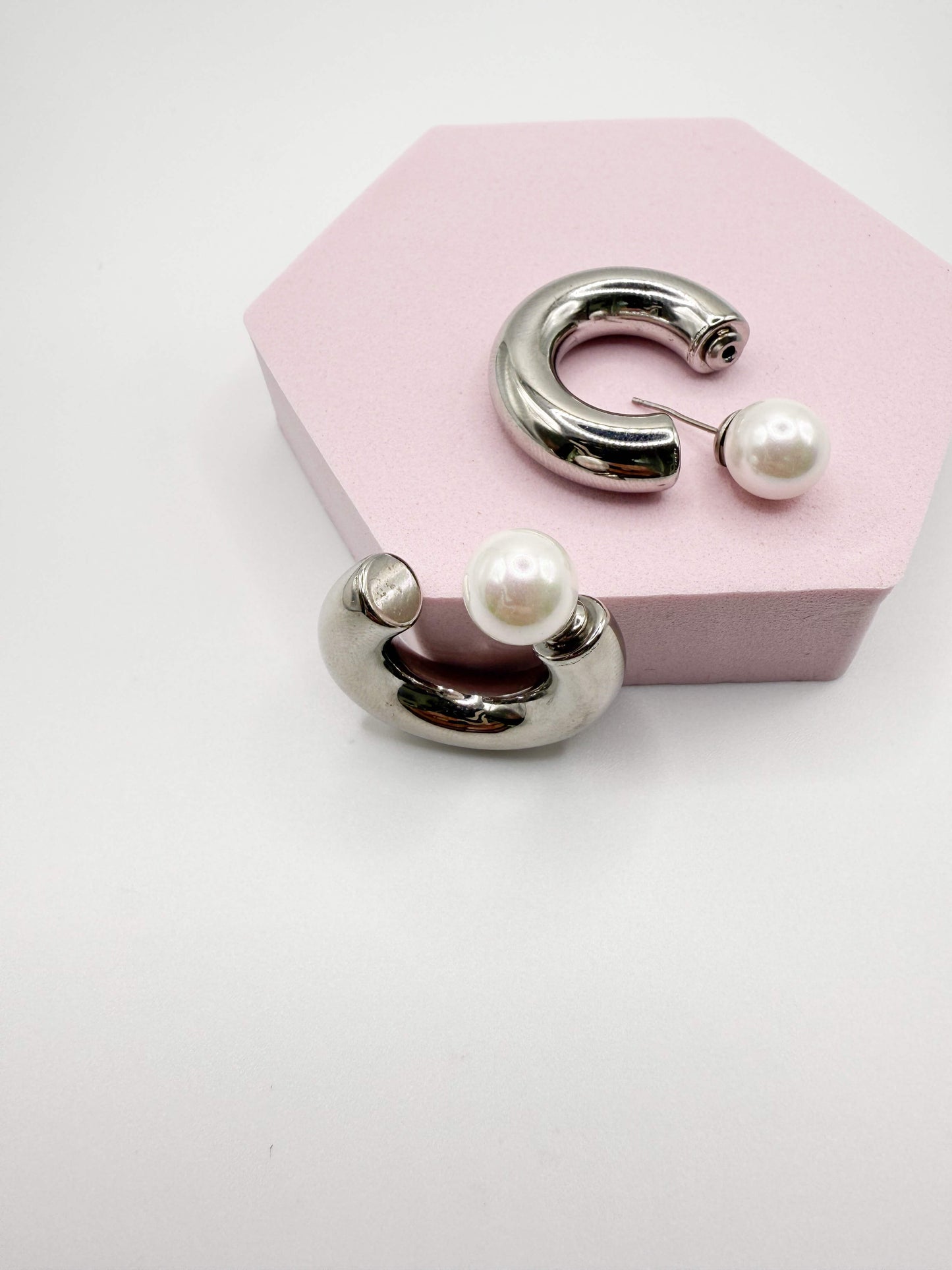 Orecchini Double Perl