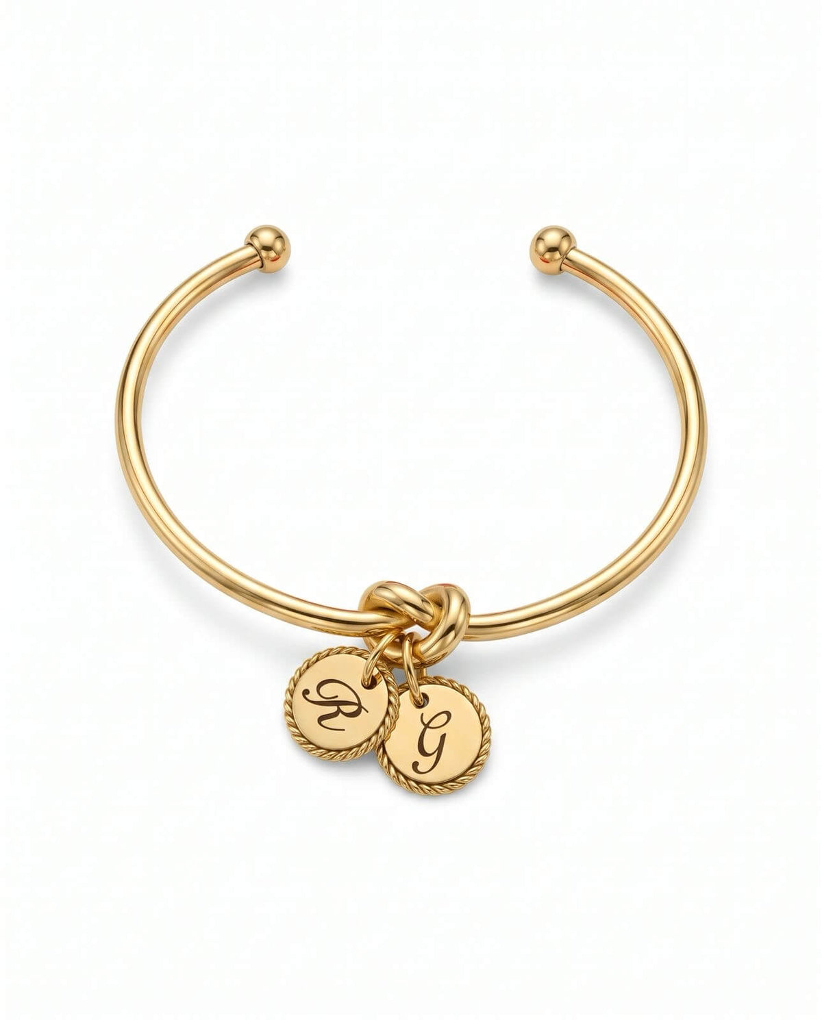 Bracciale Nodo D'Amore Inciso