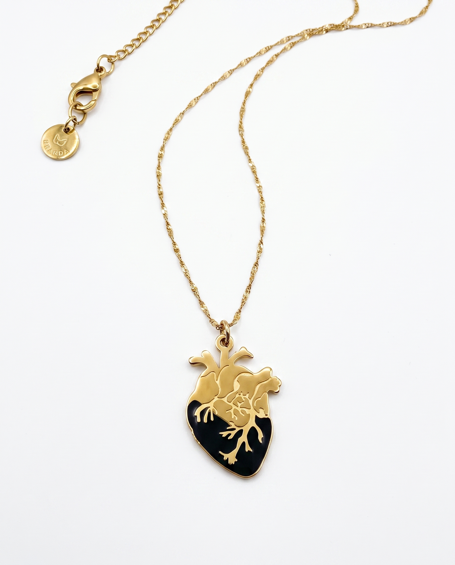 Collana Cuore Anatomico Personalizzabile
