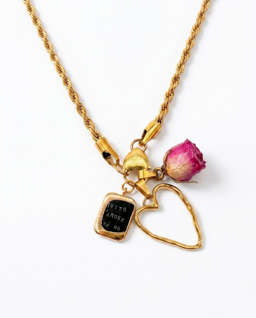 Collana Intreccio D'amore