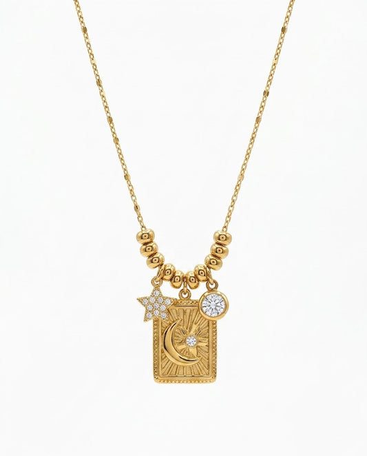 Collana Combinata Luna Stellare