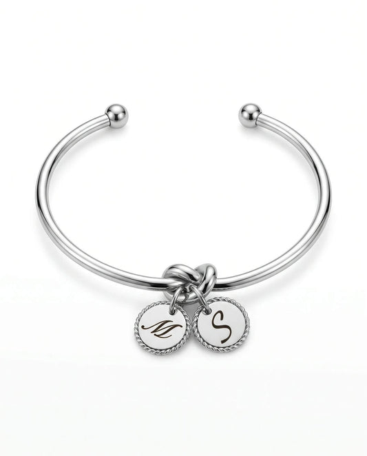 Bracciale Nodo D'Amore Inciso