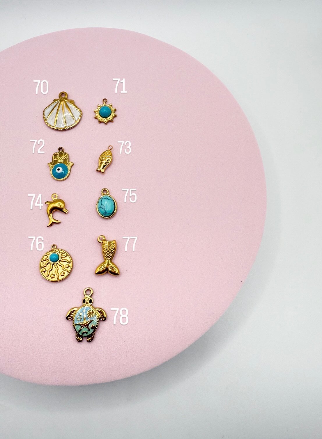 Collana Nodina Azzurra