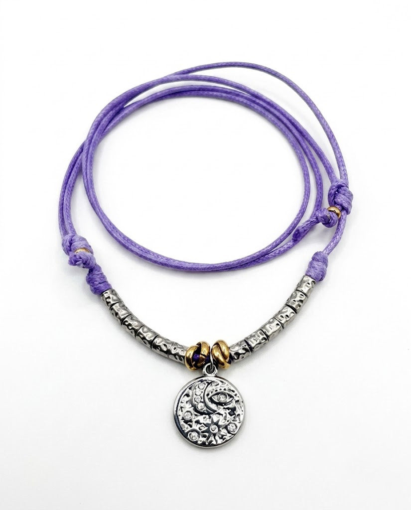 Collana Dadolina Viola