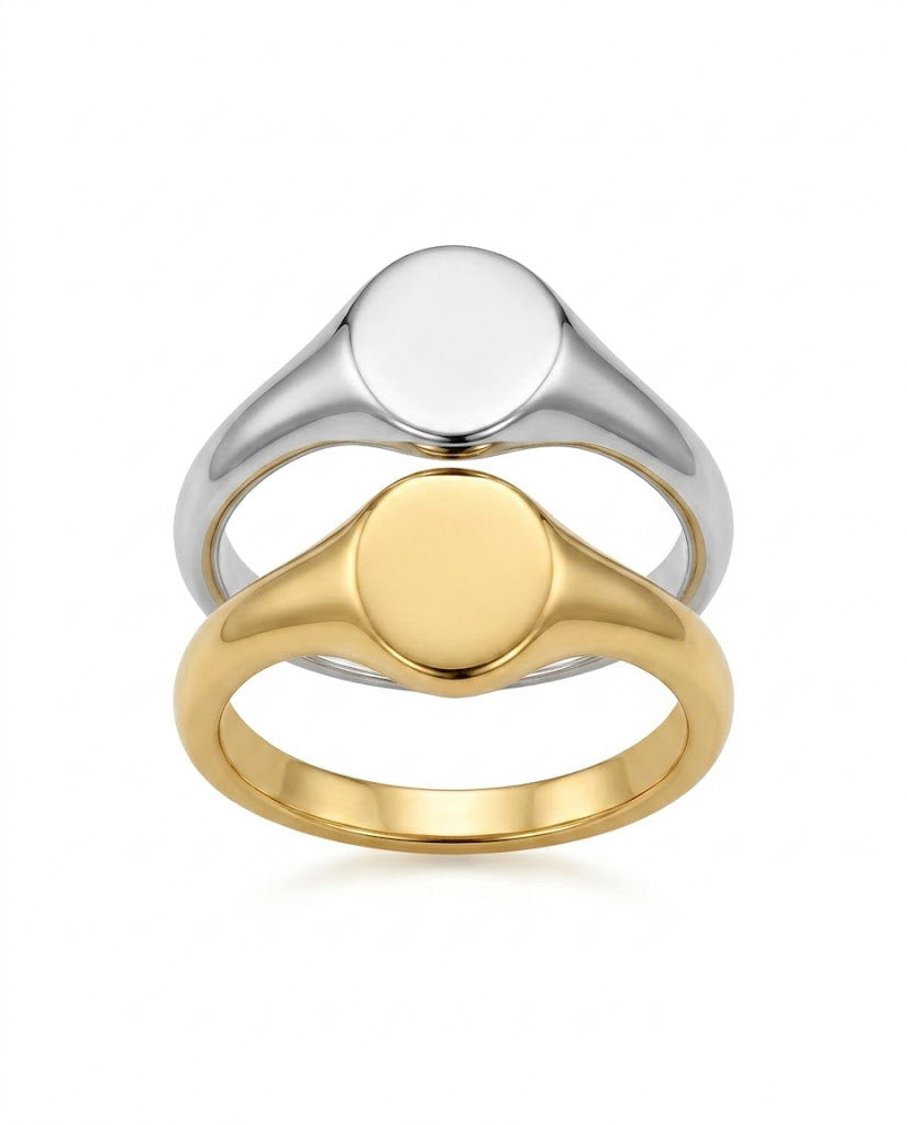 Anello Chevalier mini Ovalino
