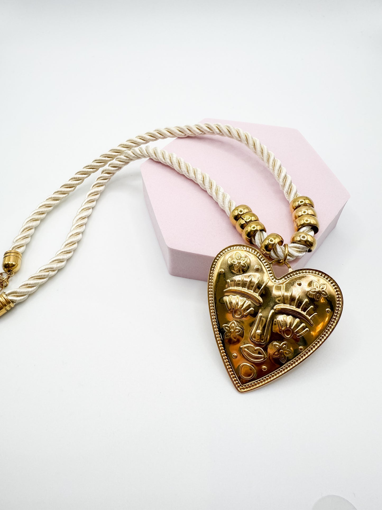 Collana Corda di Te Cuoricino