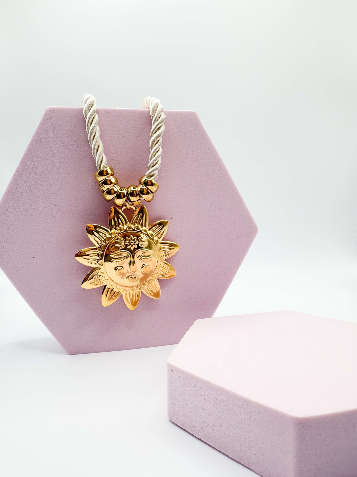 Collana Corda di Te Girasole