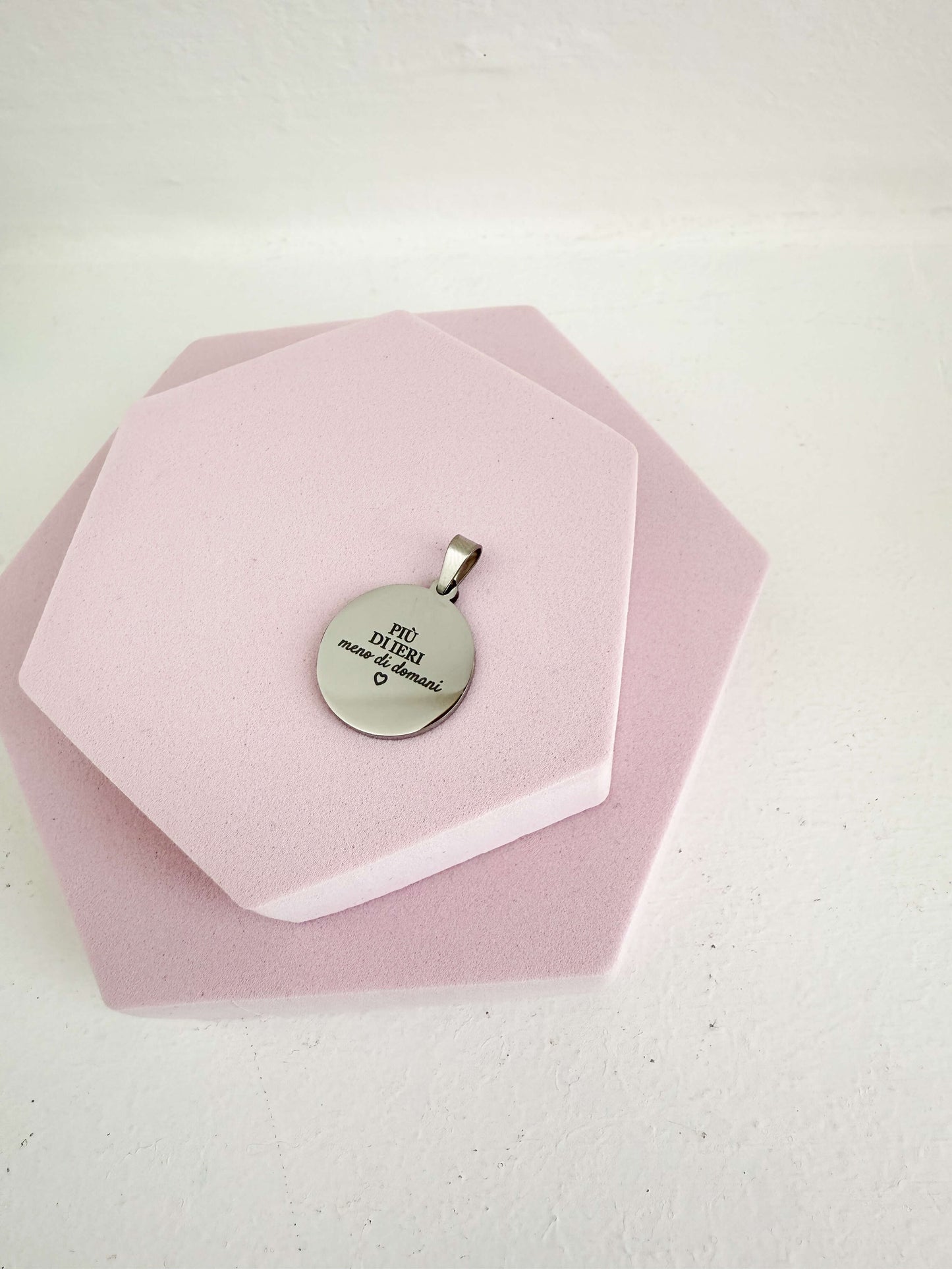 Ciondolo Tondo Small Personalizzabile