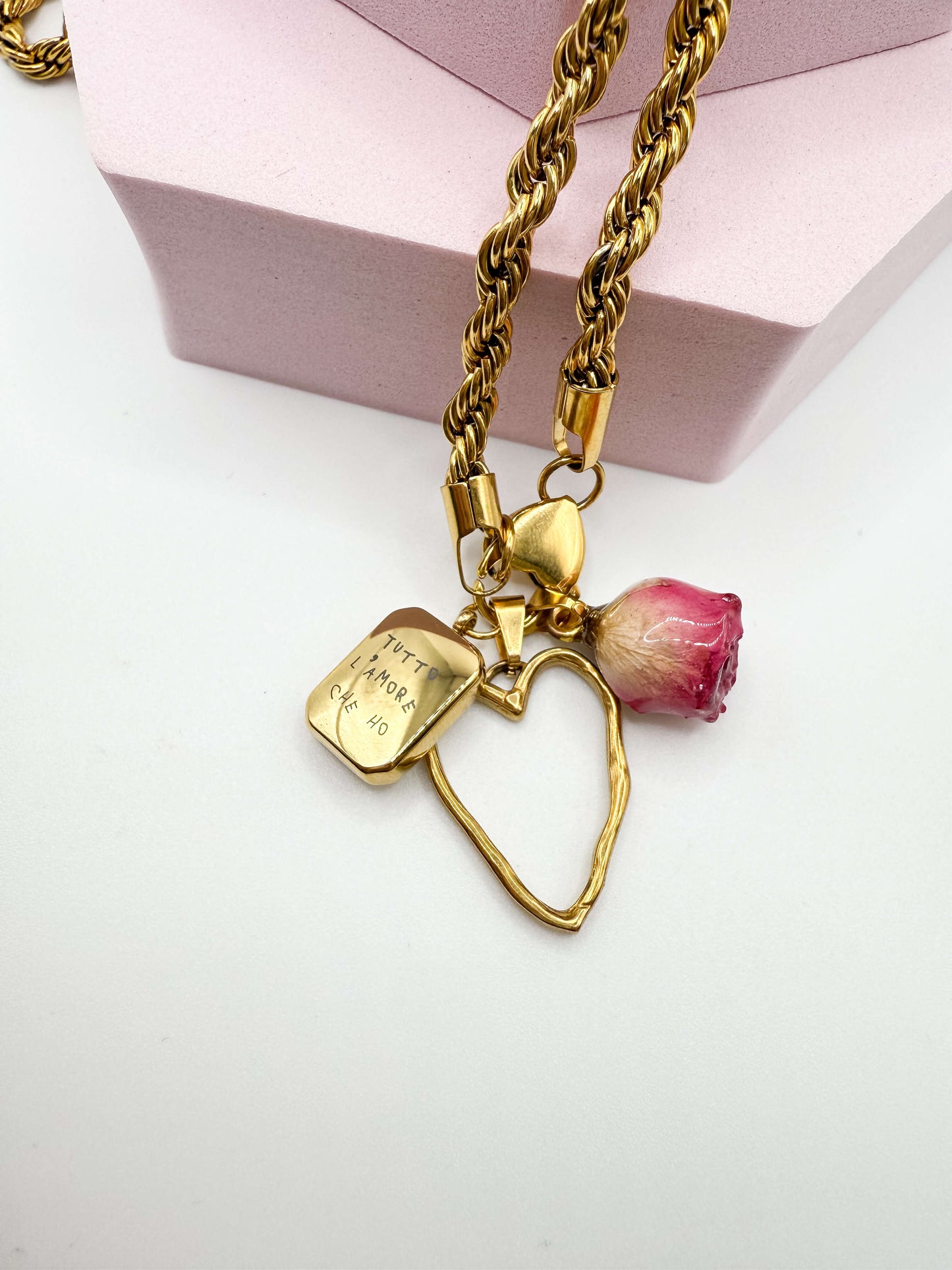Collana Intreccio D'amore
