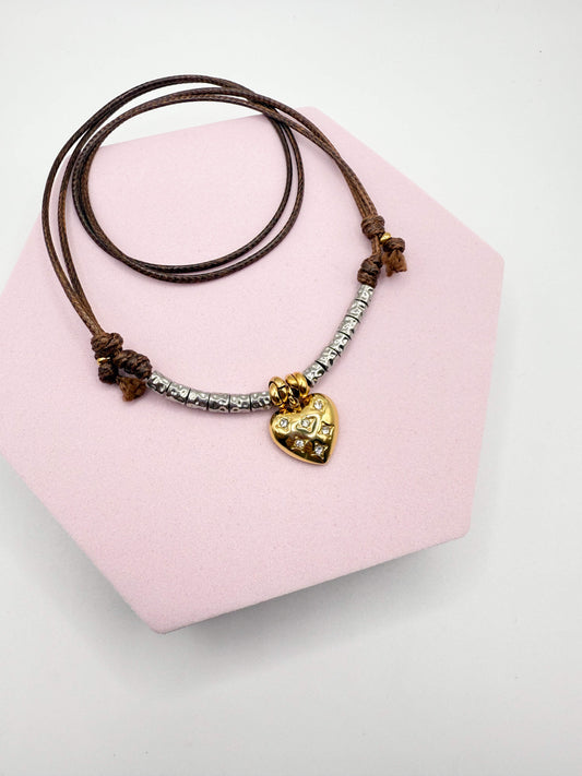 Collana Dadolina Cioccolato