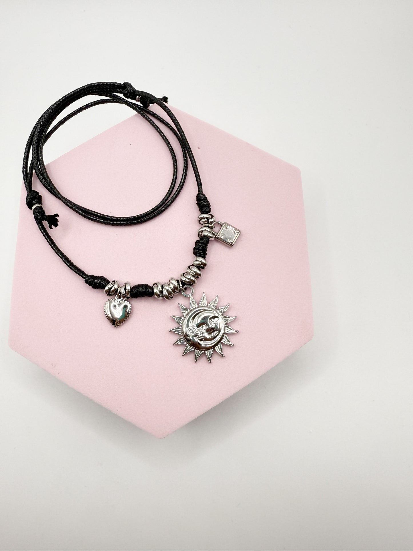 Collana Nodina Black
