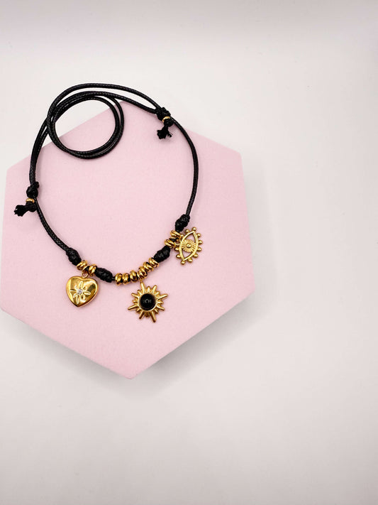 Collana Nodina Black