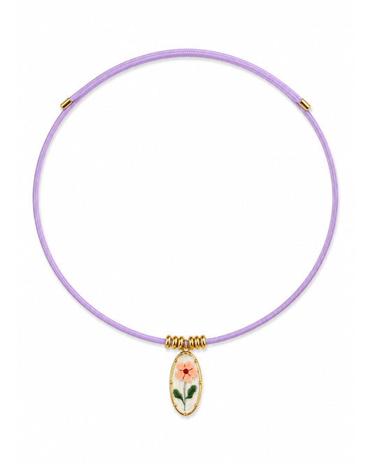 Collana Magnetic Lilla