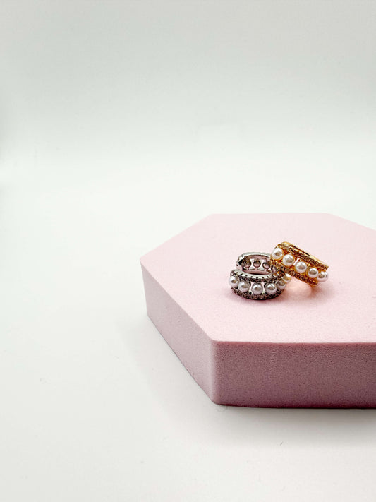 Ear Cuff Perlina