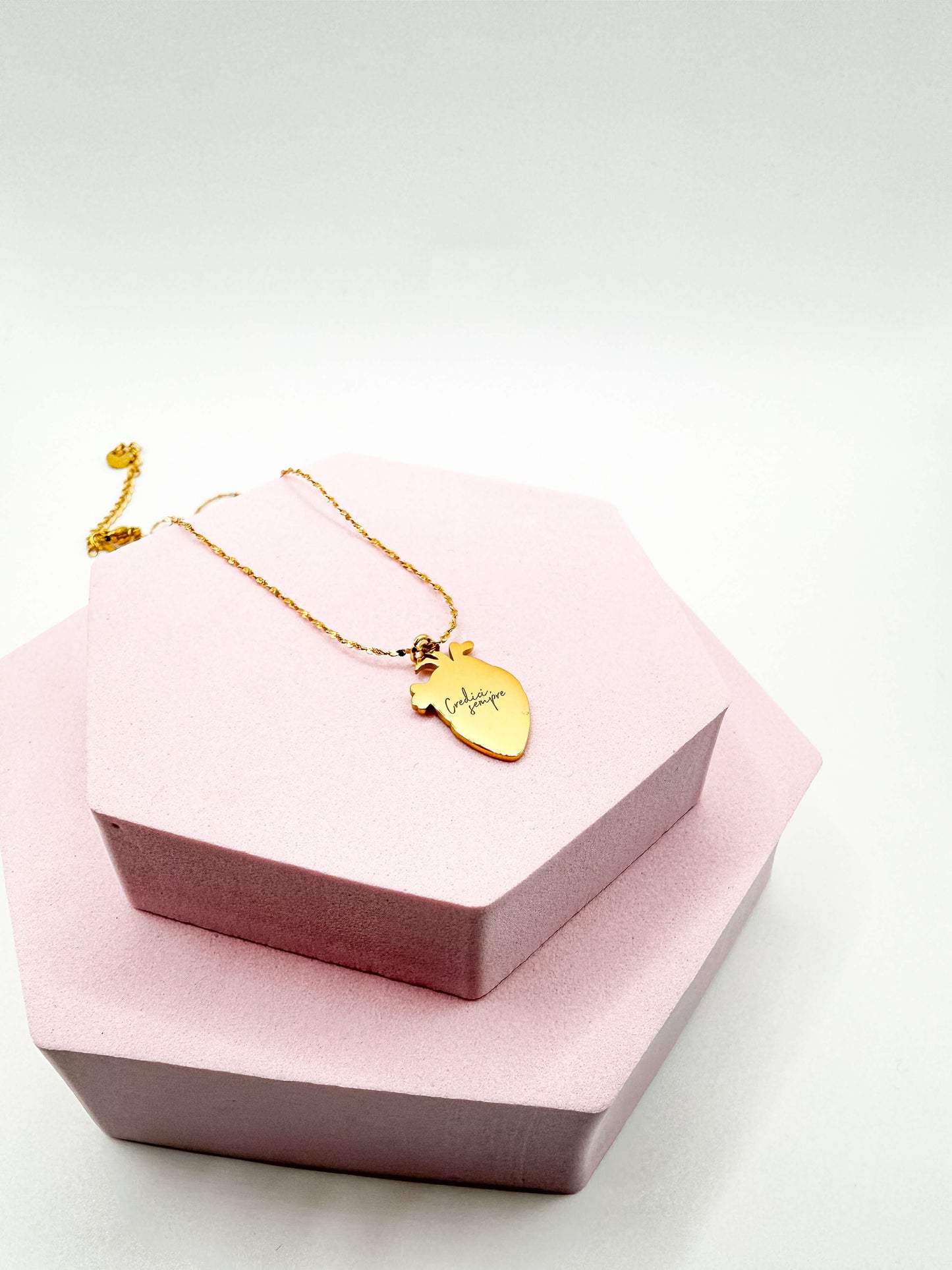 Collana Cuore Anatomico Personalizzabile