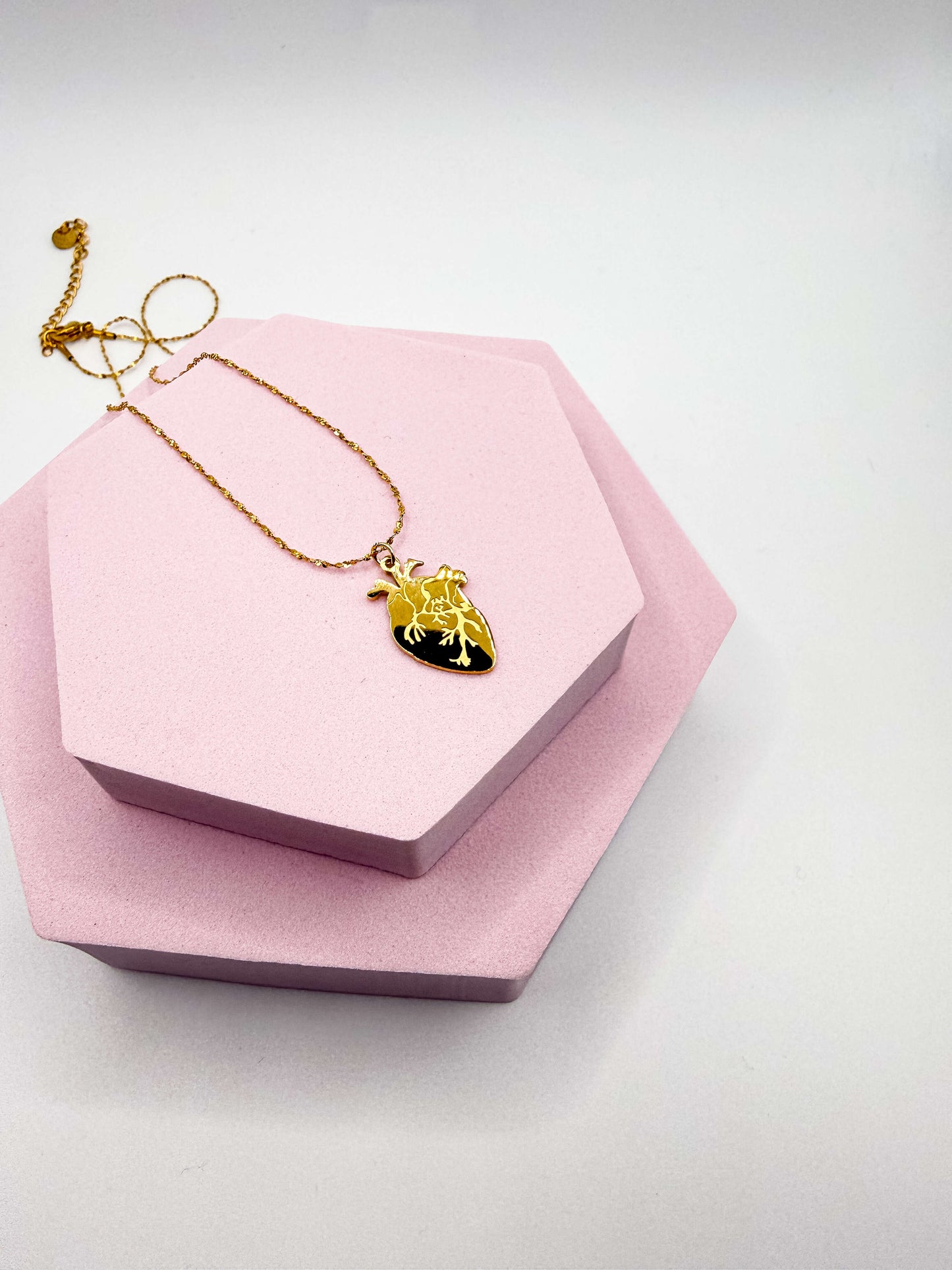 Collana Cuore Anatomico Personalizzabile