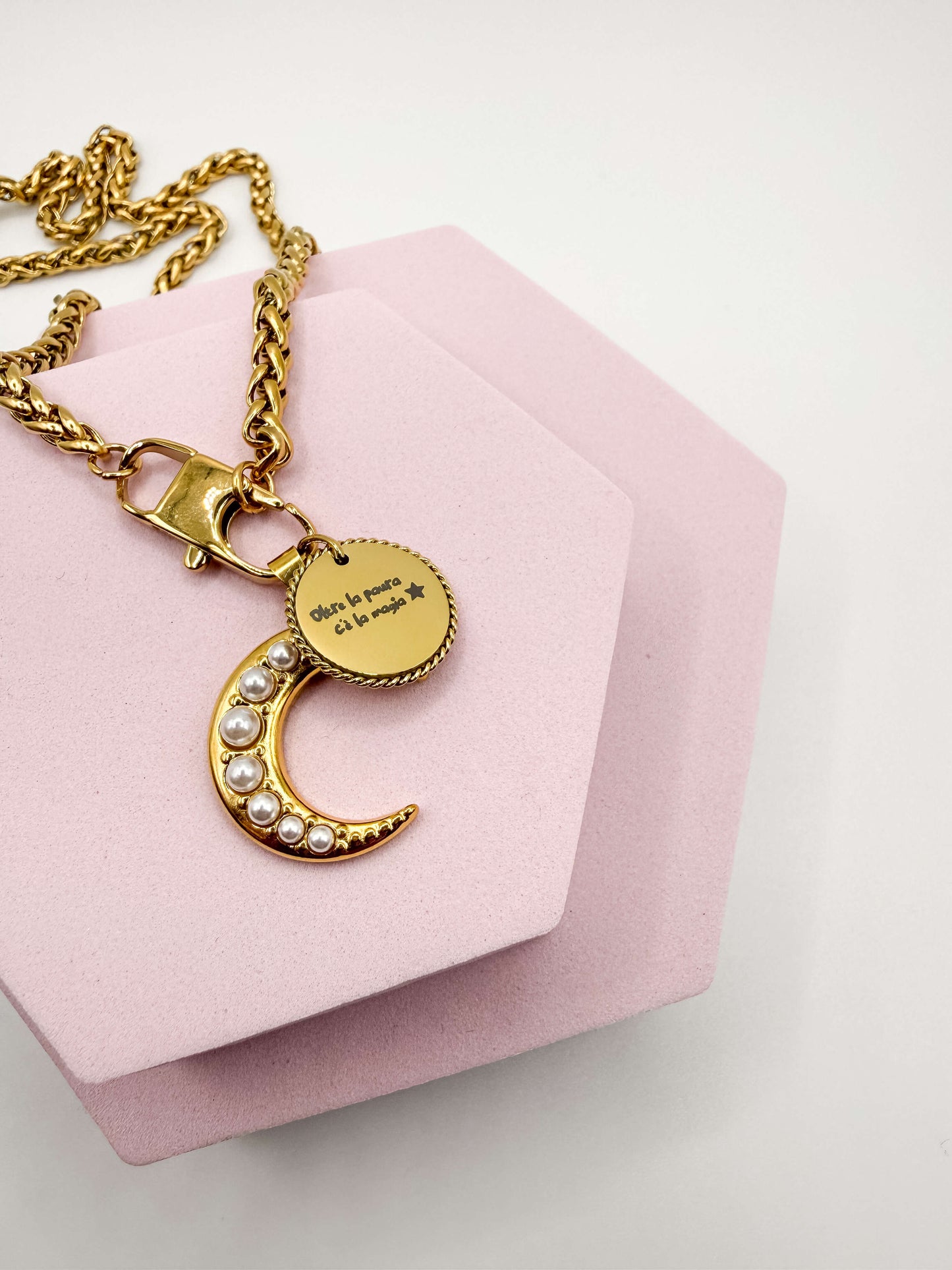 Collana Intreccio Luna magica