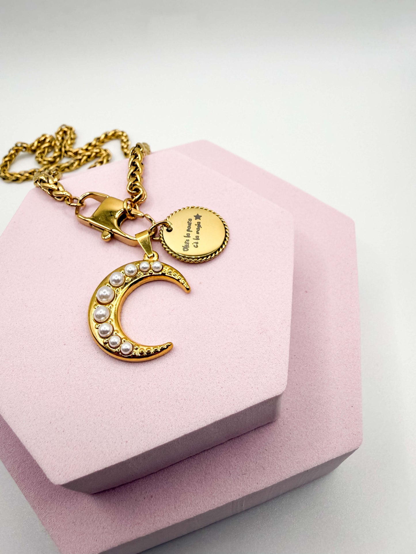 Collana Intreccio Luna magica