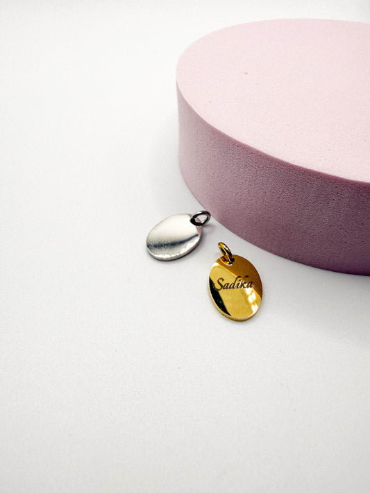 Ciondolo Mini Ovetto Personalizzabile