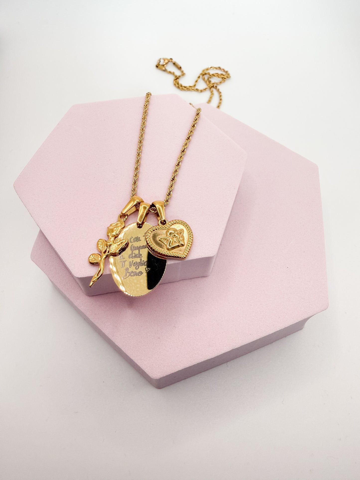 Collana Intreccio small Shine