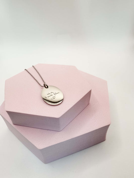 Collana Ovetto Big Personalizzabile