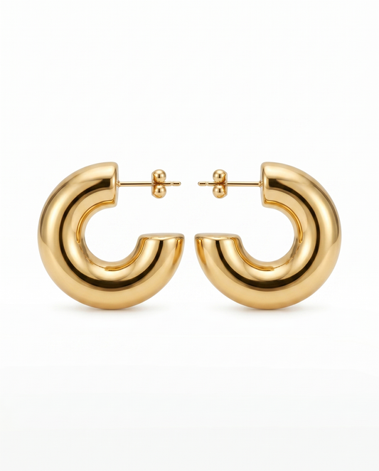 Orecchini Double Bold