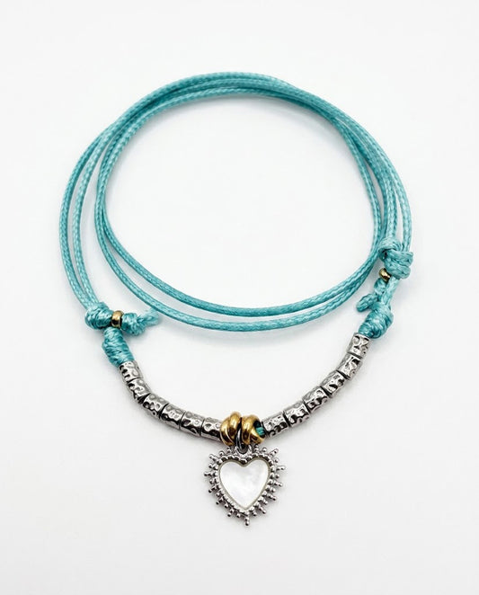 Collana Dadolina Teal