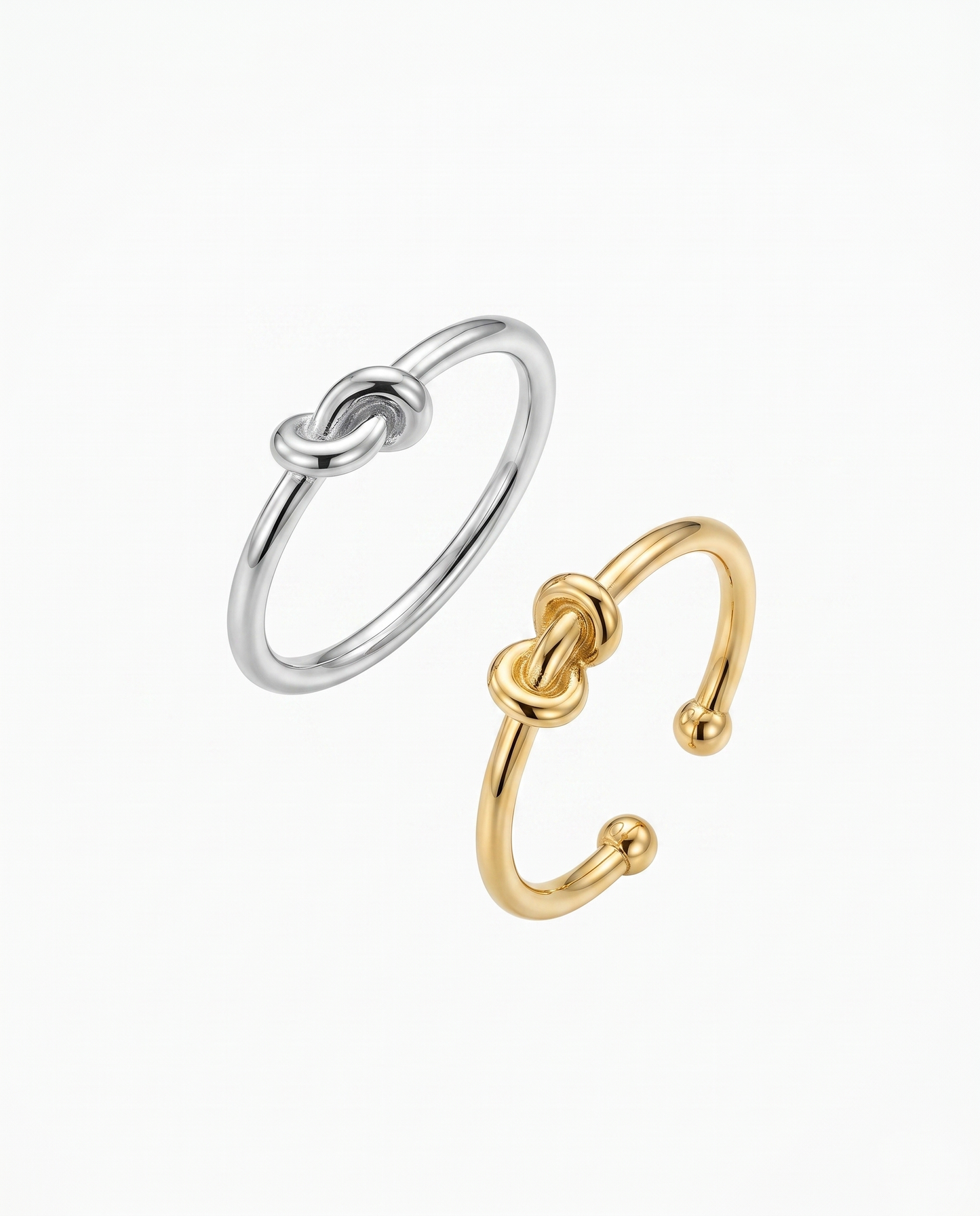 Anello Nodo D'amore minimal