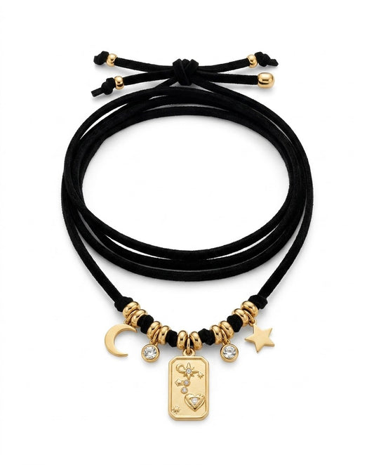 Choker Fiocco Astra Nero